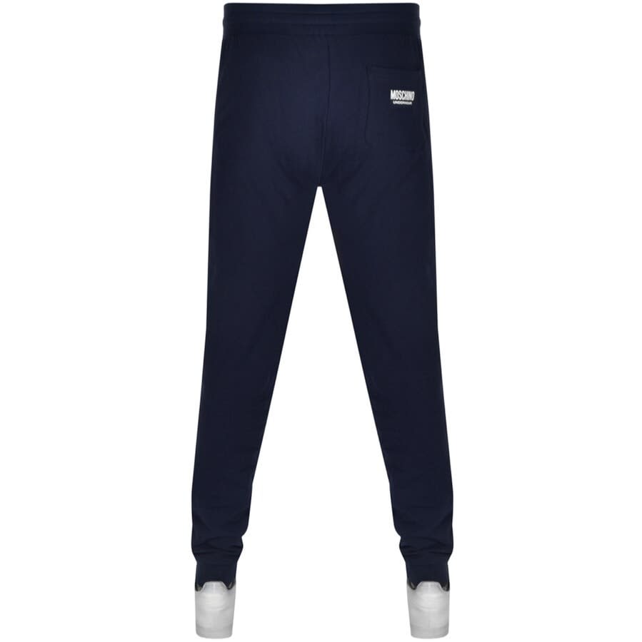 Alternative Image for ProductMoschino Logo Jogging Bottoms Navy2