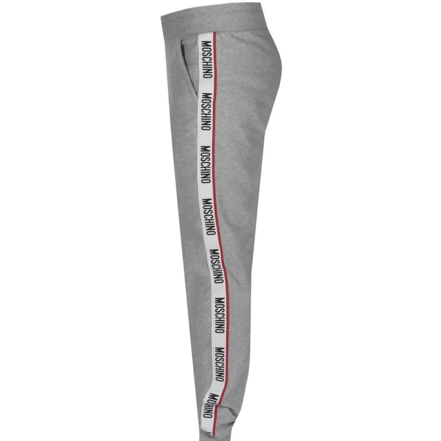 Alternative Image for ProductMoschino Logo Jogging Bottoms Grey3