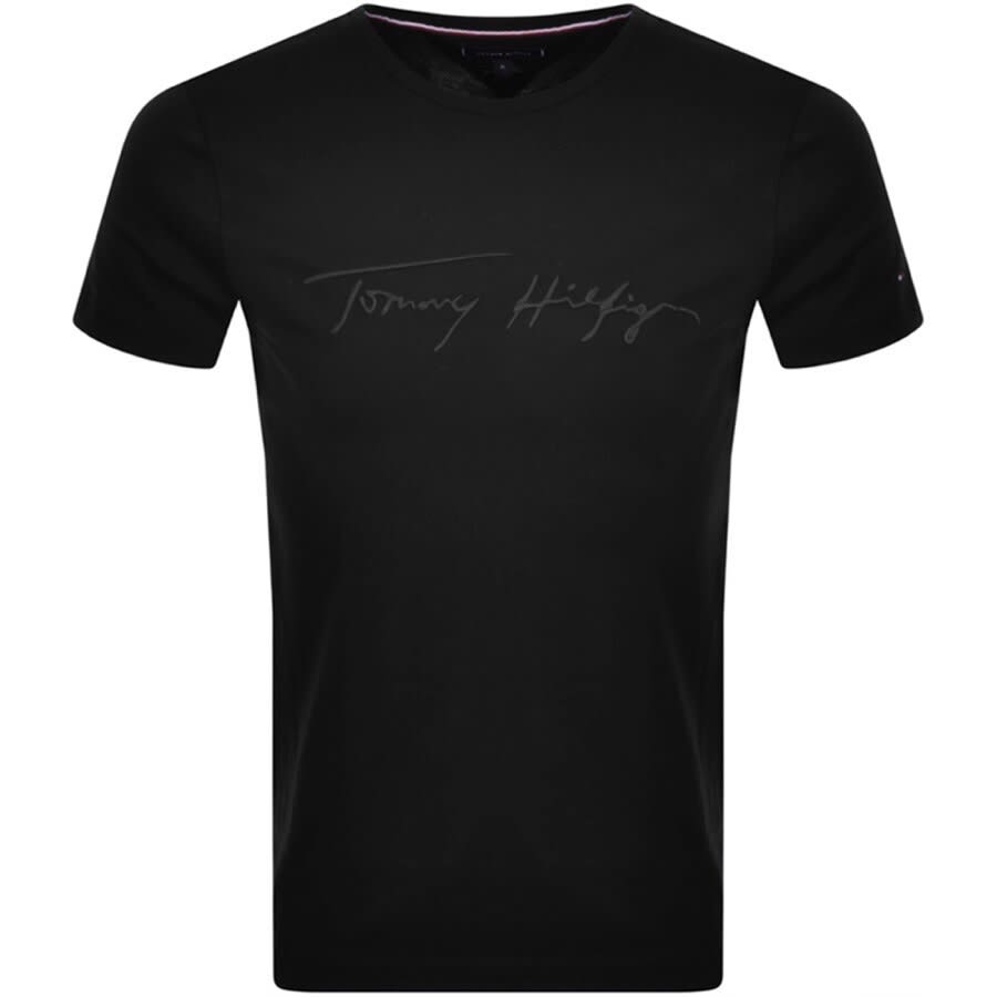 Alternative Image for ProductTommy Hilfiger Logo T Shirt Black1