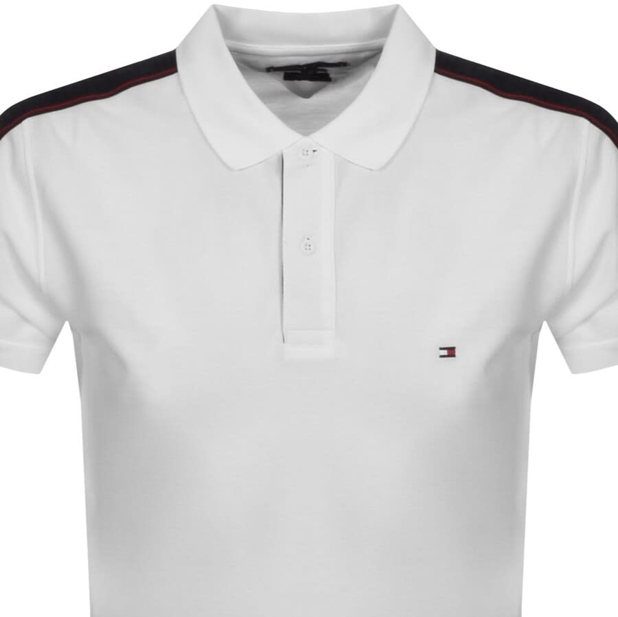 Alternative Image for ProductTommy Hilfiger Logo Polo T Shirt White2