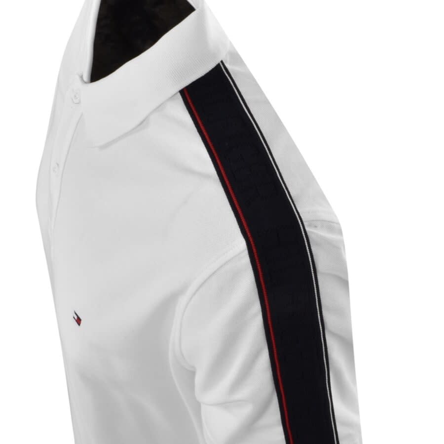 Alternative Image for ProductTommy Hilfiger Logo Polo T Shirt White3