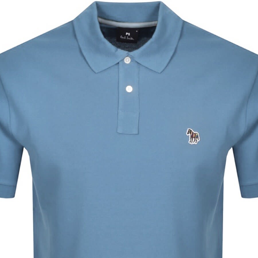 Alternative Image for ProductPS By Paul Smith Regular Polo T Shirt Blue2