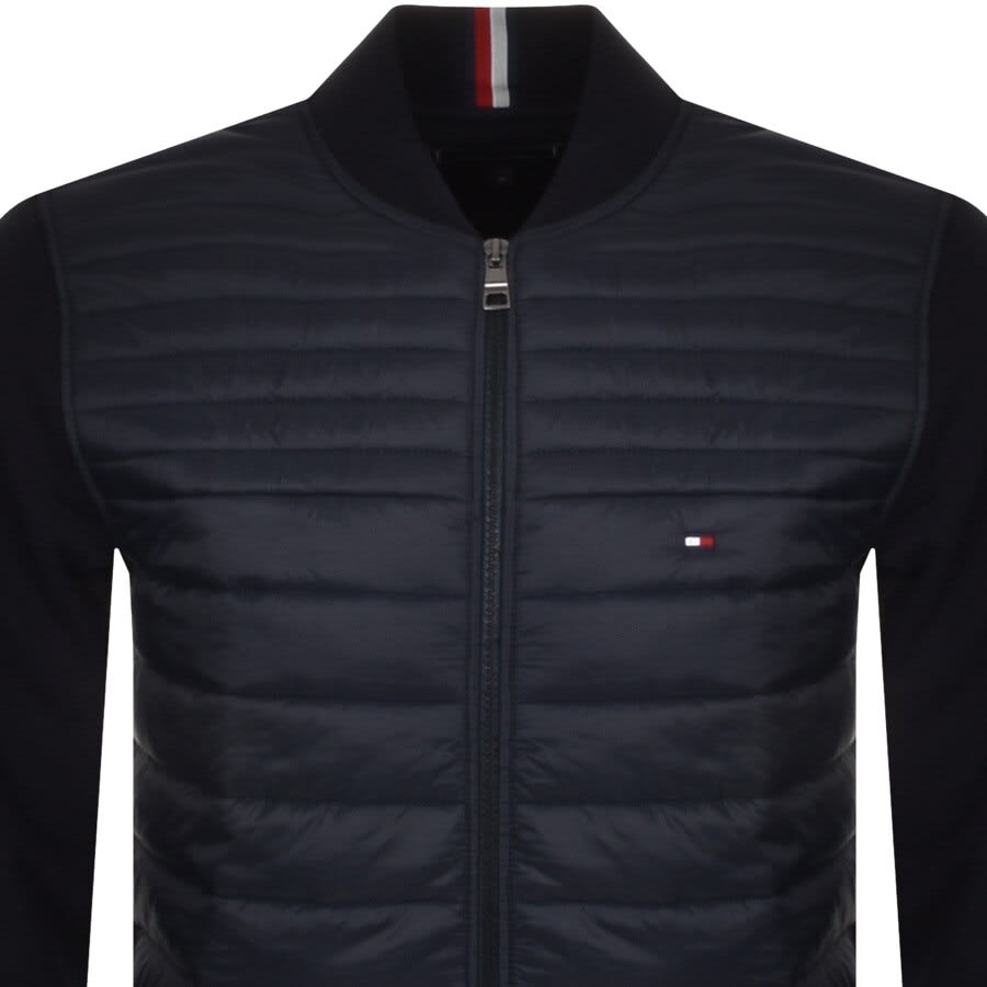 Alternative Image for ProductTommy Hilfiger Full Zip Baseball Jumper Navy2
