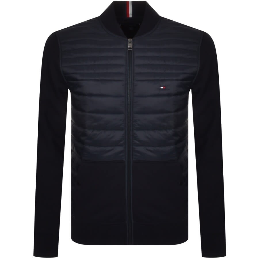 Alternative Image for ProductTommy Hilfiger Full Zip Baseball Jumper Navy1