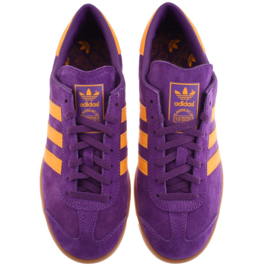 Alternative Image for Productadidas Originals Hamburg Trainers Purple3