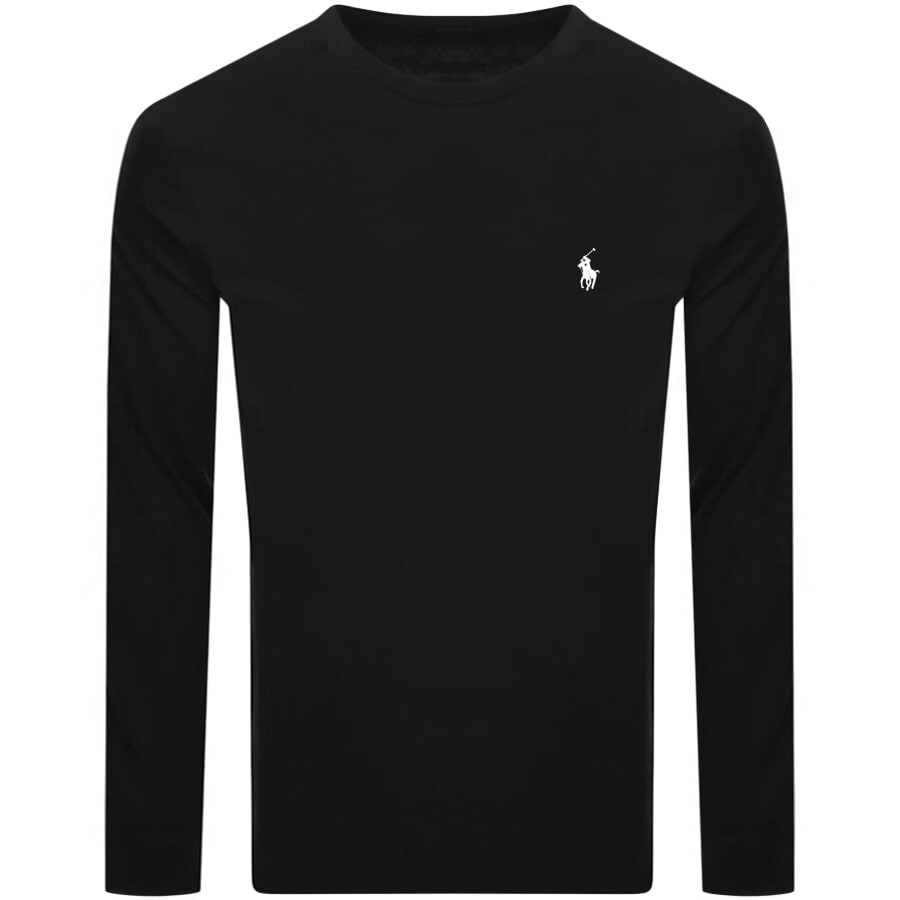 Alternative Image for ProductRalph Lauren Long Sleeved T Shirt Black1
