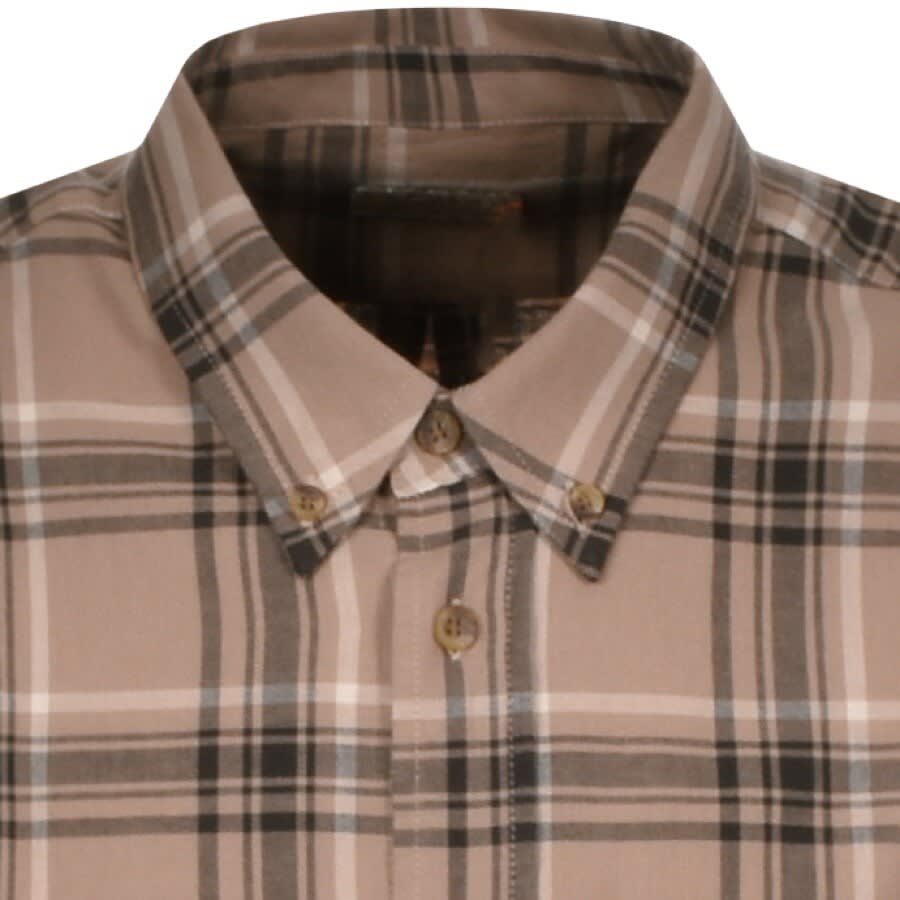 Alternative Image for ProductNudie Jeans Long Sleeved Chuck Plaid Shirt Beige3