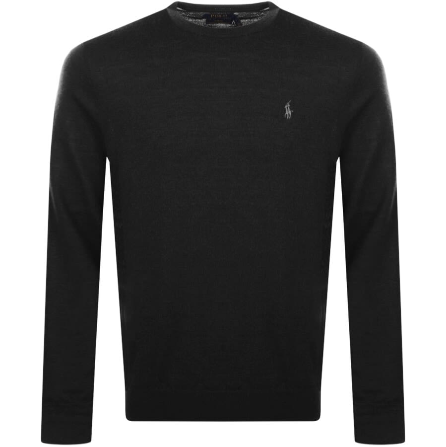 Alternative Image for ProductRalph Lauren Crew Neck Knit Jumper Grey1