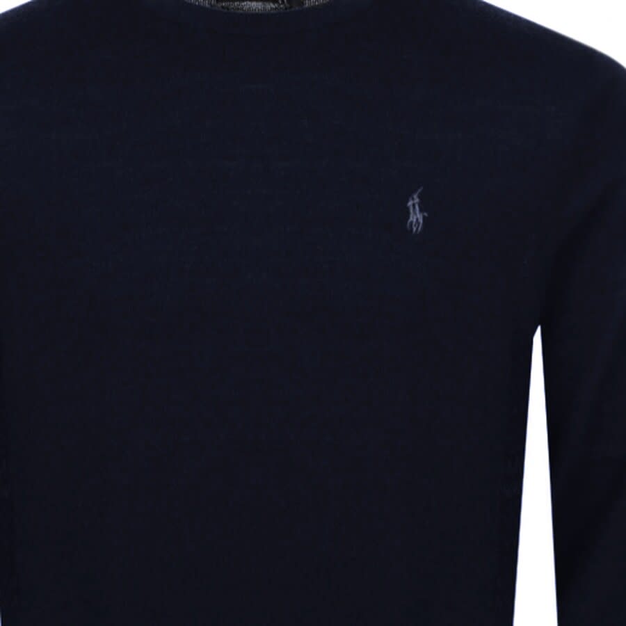 Alternative Image for ProductRalph Lauren Crew Neck Knit Jumper Navy3