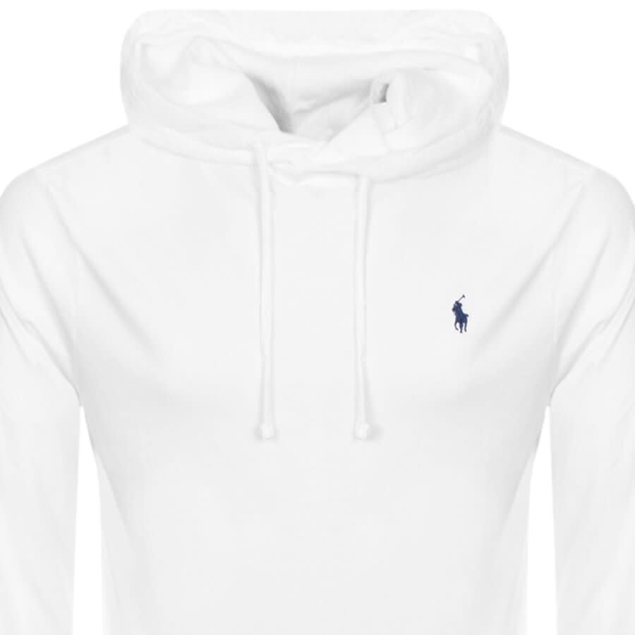 Alternative Image for ProductRalph Lauren Long Sleeved Hooded T Shirt White2