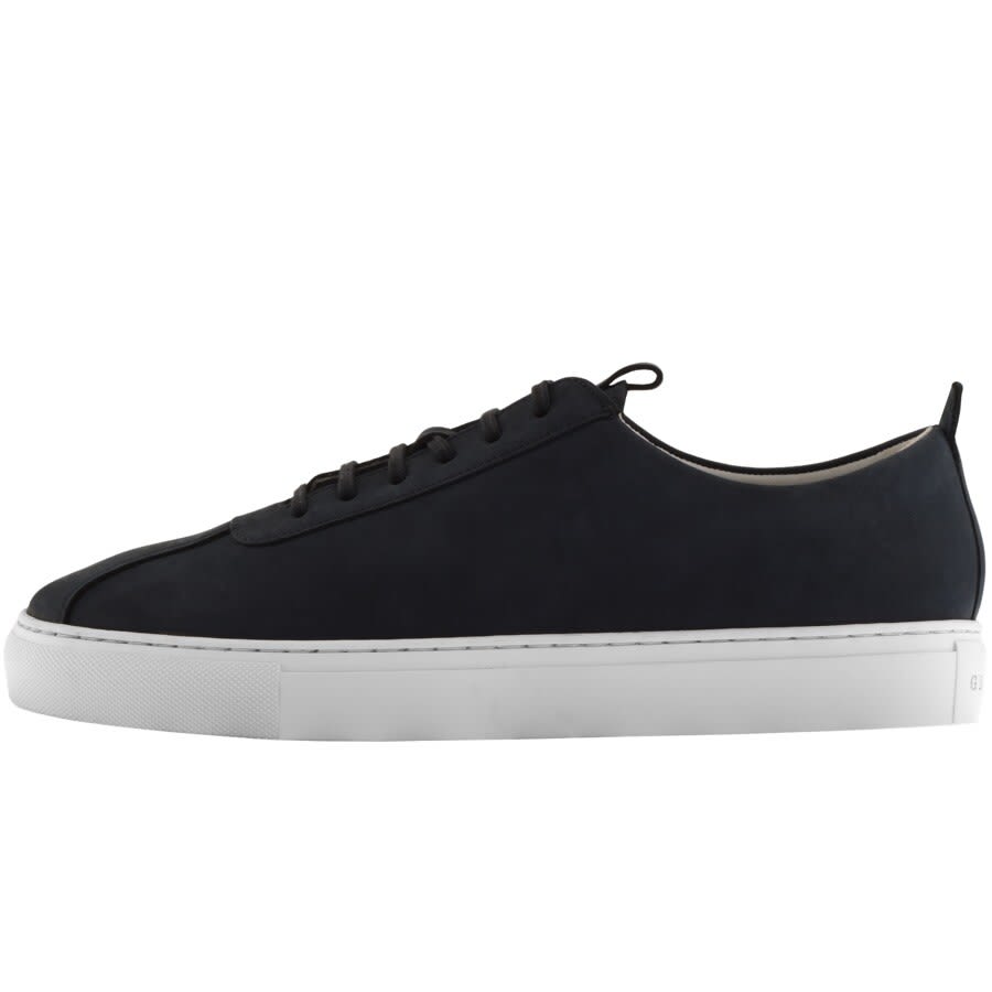 grenson black trainers