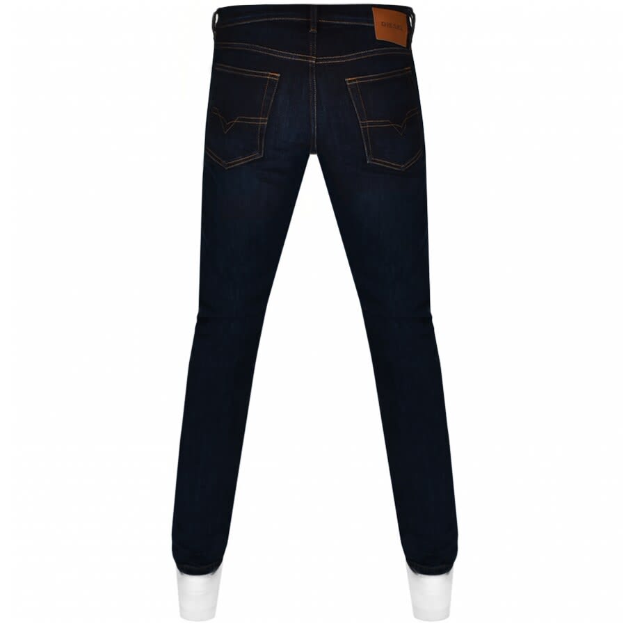 Alternative Image for ProductDiesel D Mihtry Straight Fit Jeans Navy2