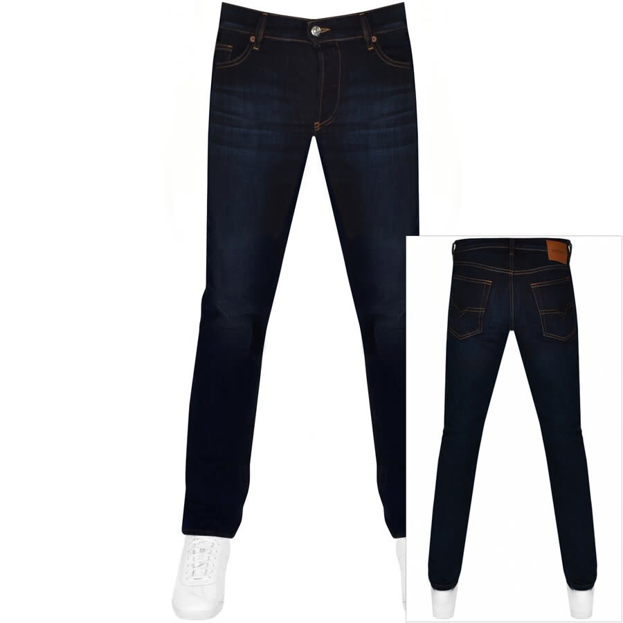 Alternative Image for ProductDiesel D Mihtry Straight Fit Jeans Navy1