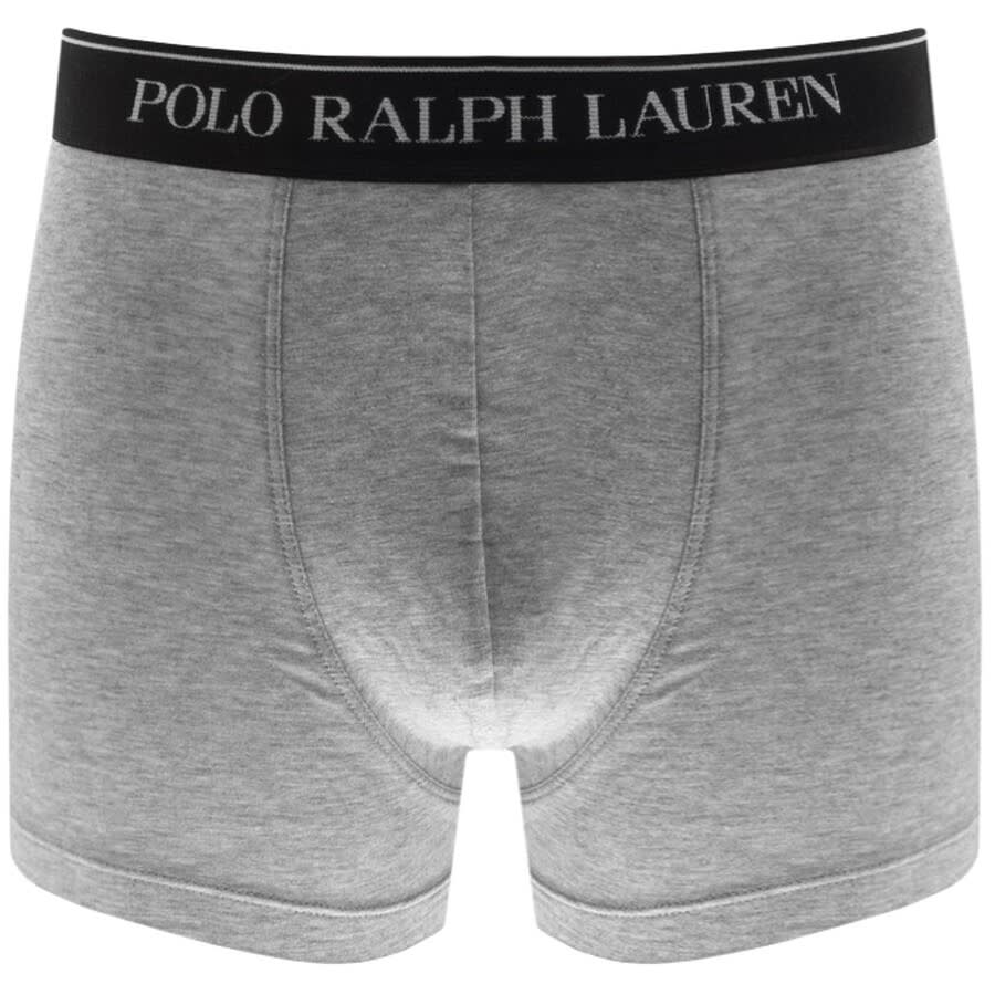 Alternative Image for ProductRalph Lauren Underwear 3 Pack Boxer Trunks Grey2
