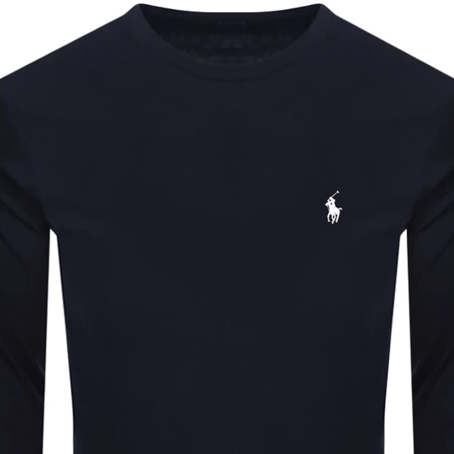 Alternative Image for ProductRalph Lauren Long Sleeved T Shirt Navy2