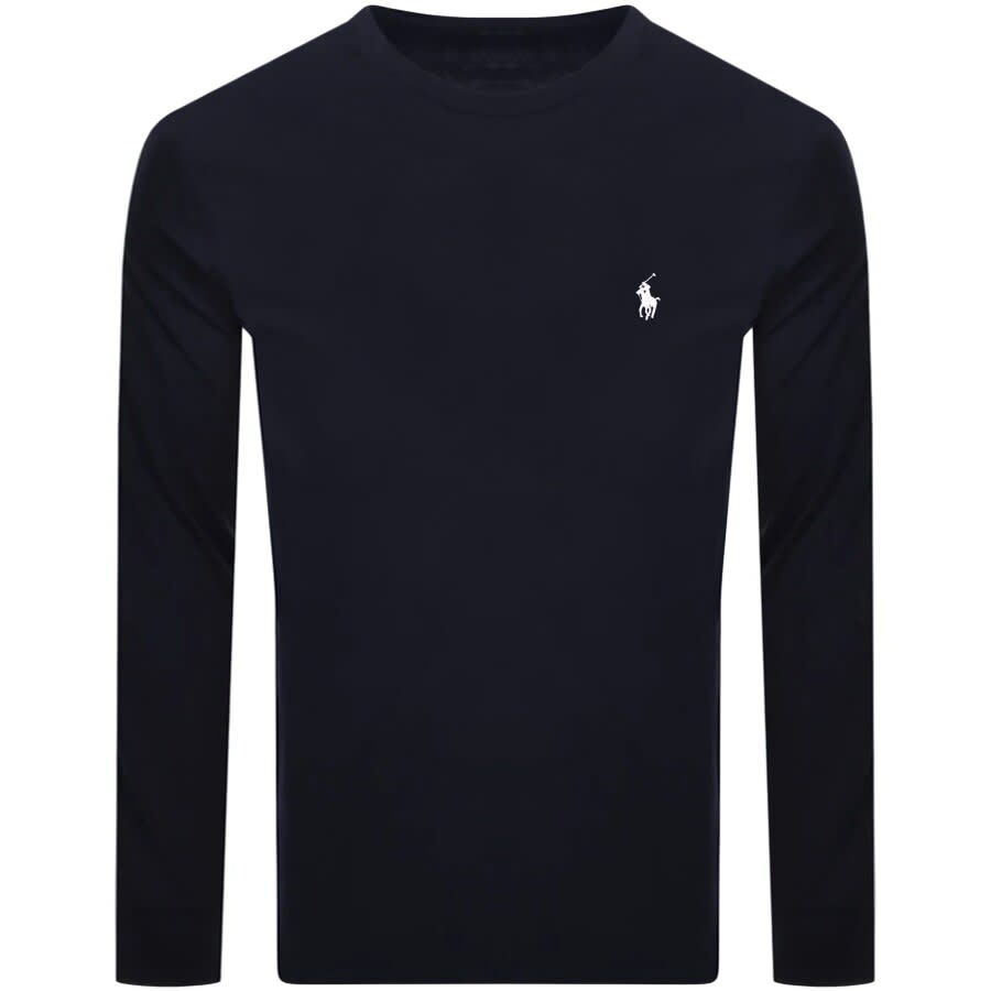 Alternative Image for ProductRalph Lauren Long Sleeved T Shirt Navy1