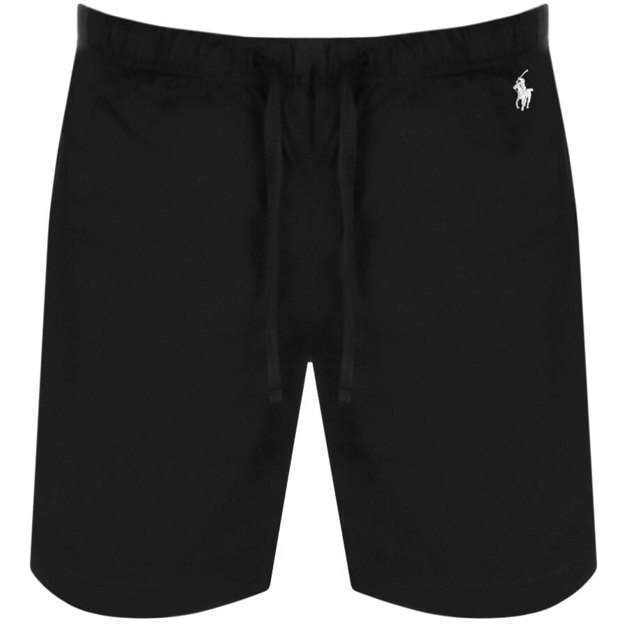 ralph lauren jersey shorts black