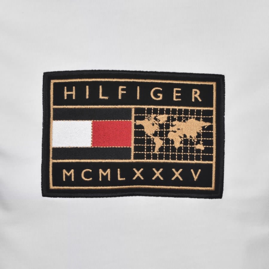 Alternative Image for ProductTommy Hilfiger Icon Earth Logo T Shirt White3