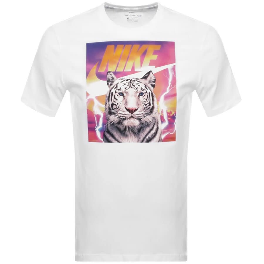 Alternative Image for ProductNike Crew Neck High Summer Photo T Shirt White1