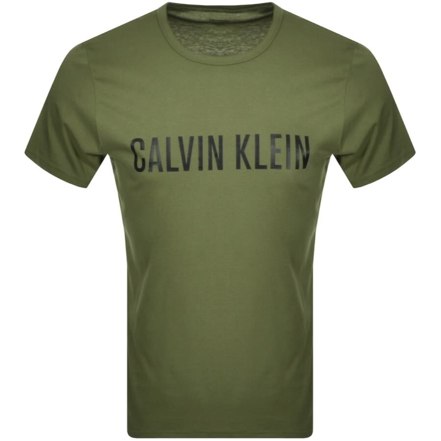 Alternative Image for ProductCalvin Klein Crew Neck Lounge T Shirt Green1