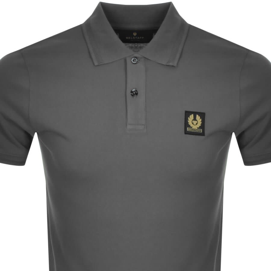 Alternative Image for ProductBelstaff Logo Polo T Shirt Grey2
