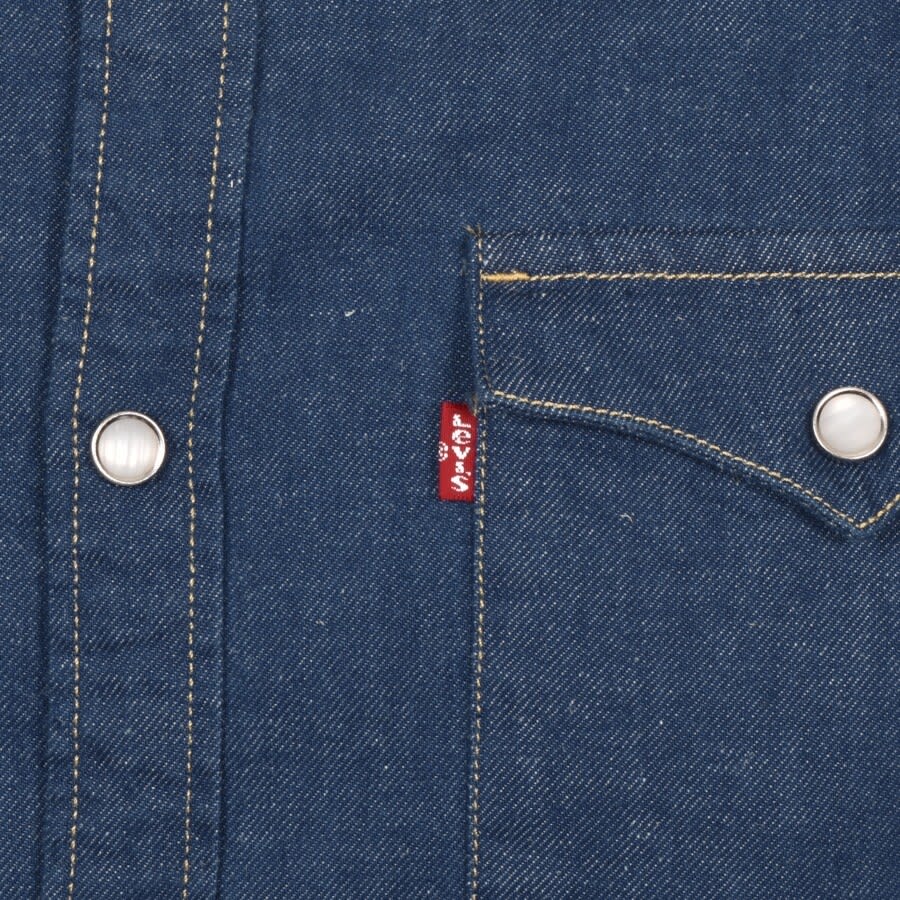 Alternative Image for ProductLevis Barstow Western Long Sleeved Shirt Blue3
