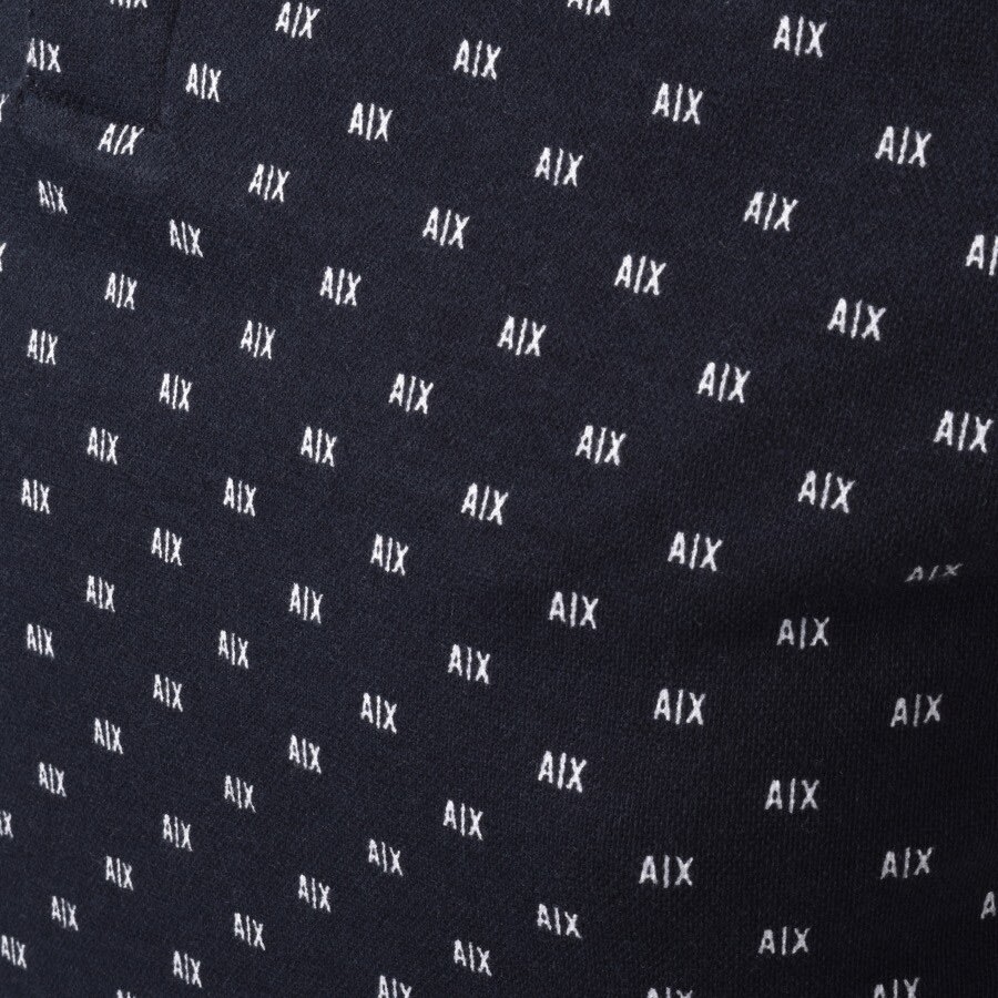 Alternative Image for ProductArmani Exchange Logo Polo T Shirt Navy3