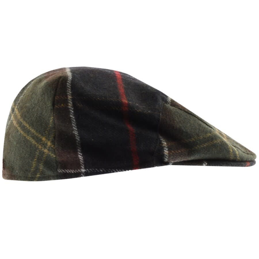 Alternative Image for ProductBarbour Galli Flat Cap Green1