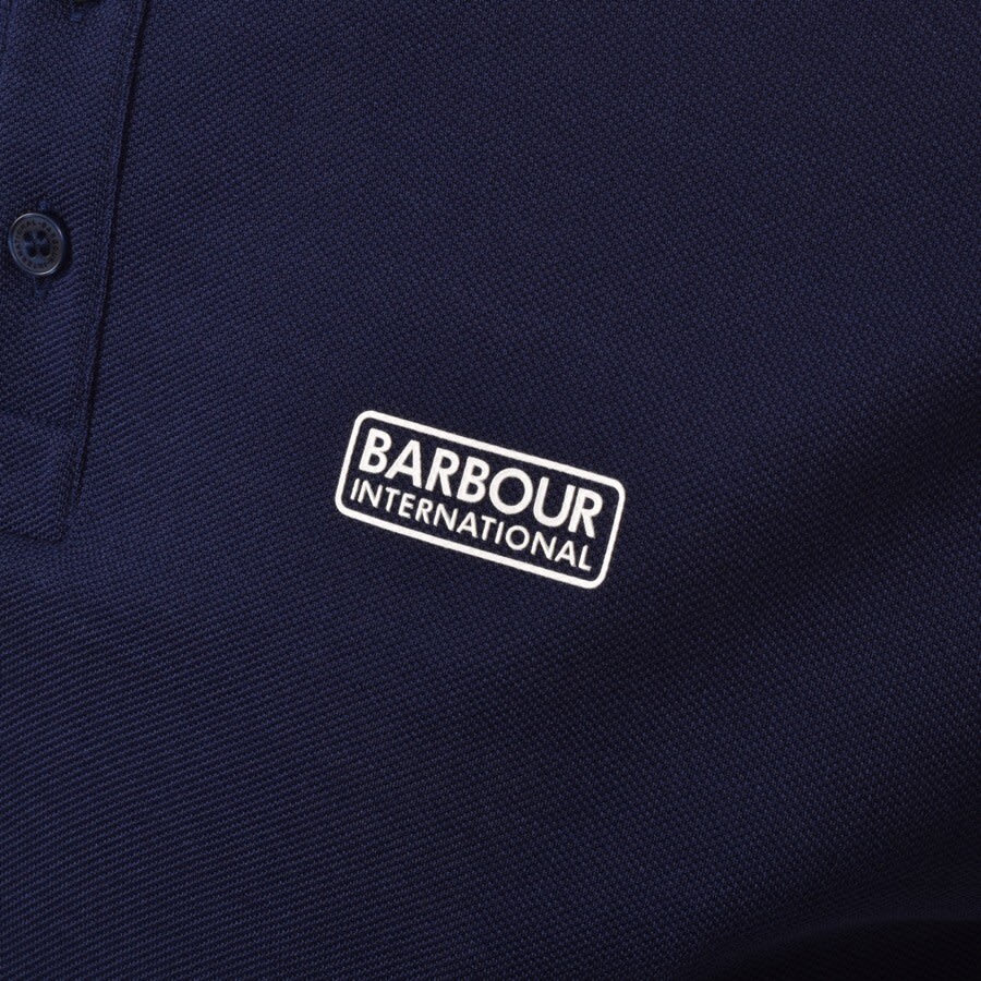 Alternative Image for ProductBarbour International Polo T Shirt Navy3