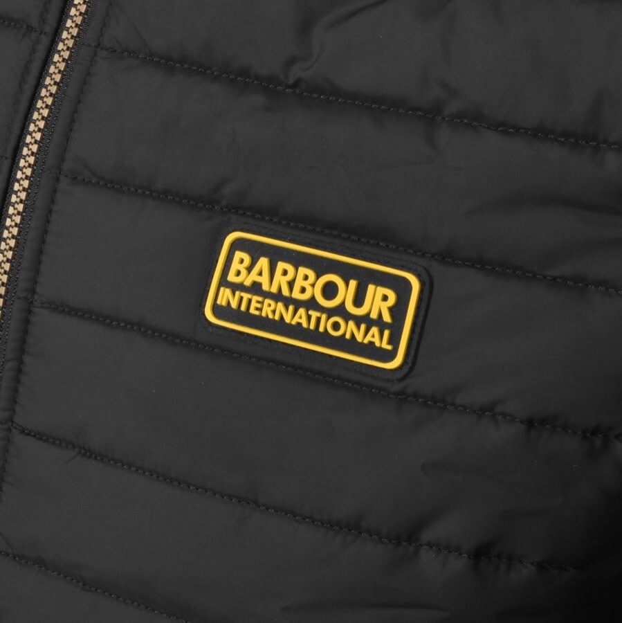 Alternative Image for ProductBarbour International Mind Quilted Jacket Black3