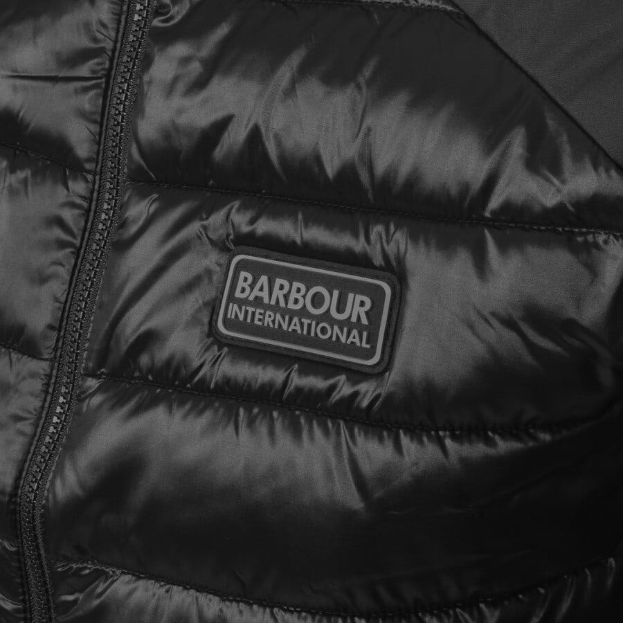 Alternative Image for ProductBarbour International Dulwich Quilted Jacket Black3