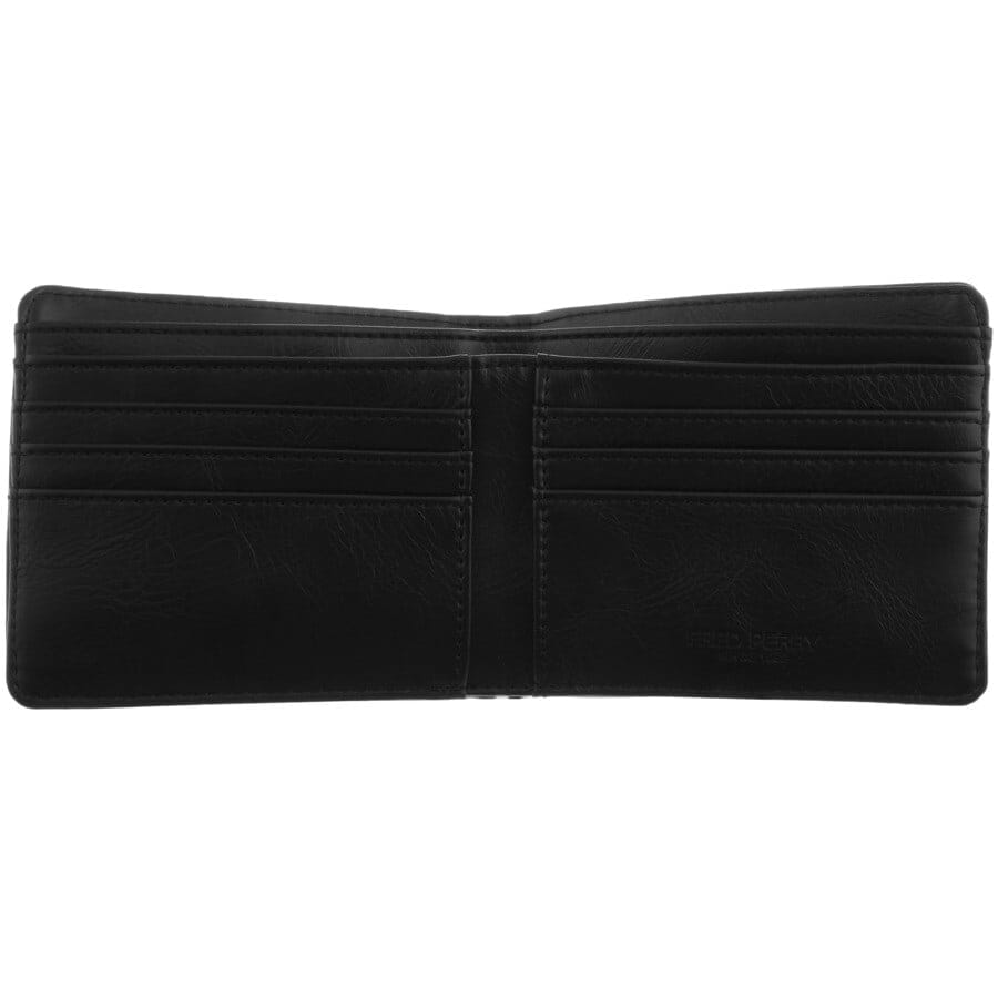 Alternative Image for ProductFred Perry Flat Knit Tipped Billfold Wallet Black2