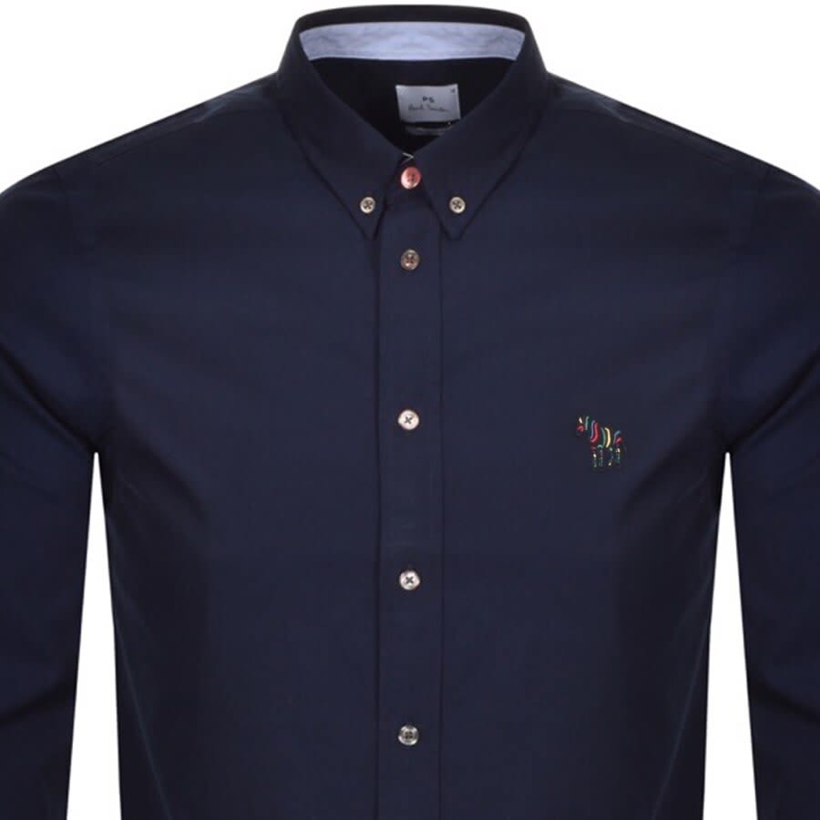 Alternative Image for ProductPS By Paul Smith Long Sleeved Shirt Navy2