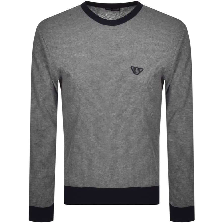 Alternative Image for ProductEmporio Armani Lightweight Lounge Tracksuit Grey2