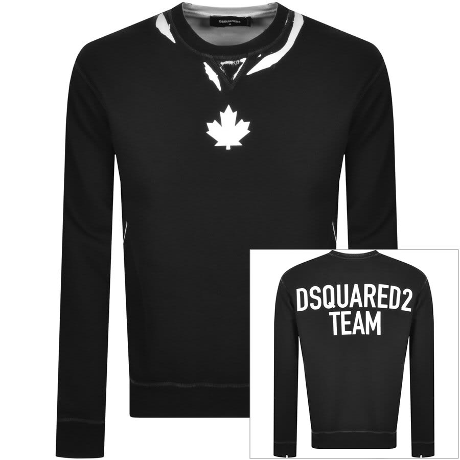Main Product Image for DSQUARED2 Minileaf Cool Sweatshirt Black