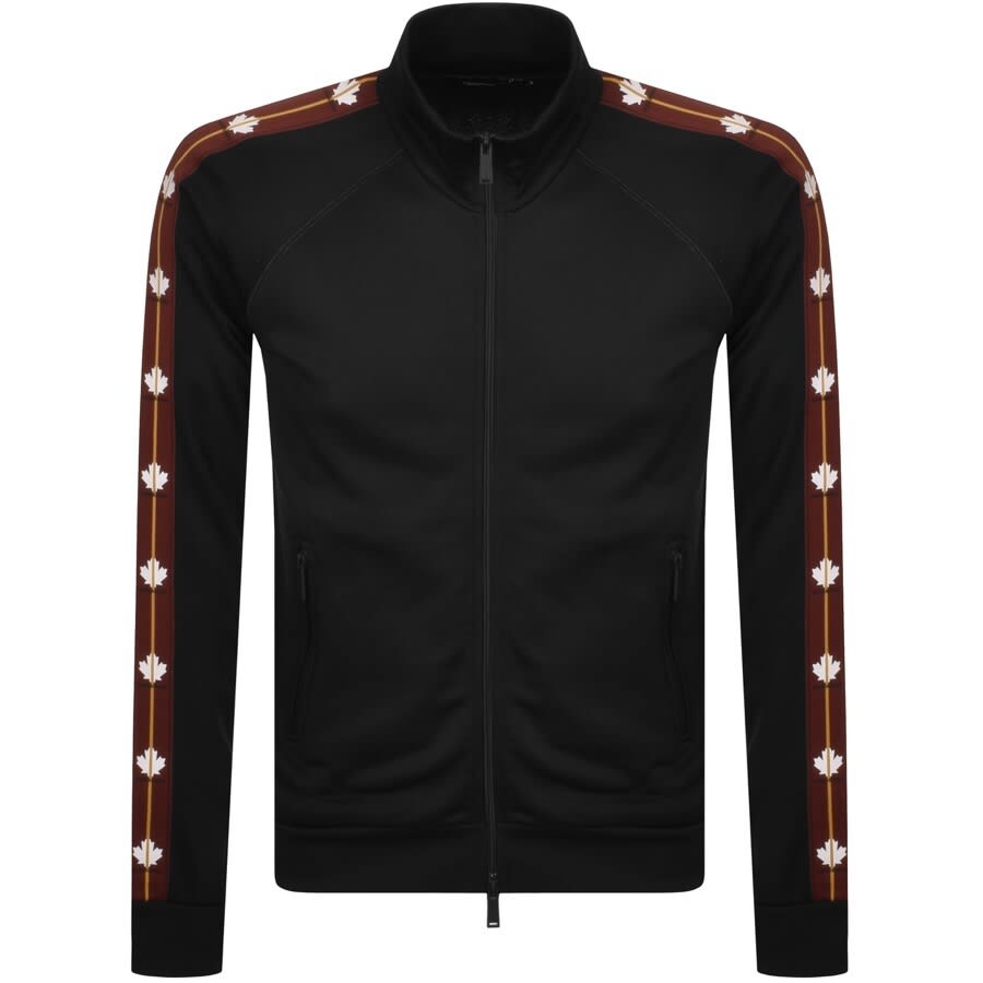 Alternative Image for ProductDSQUARED2 Leaf Tape Track Top Black1