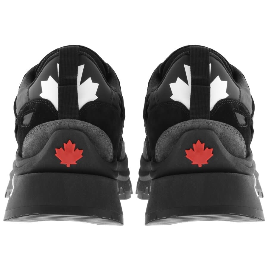 Alternative Image for ProductDSQUARED2 Rounds2 Trainers Black2