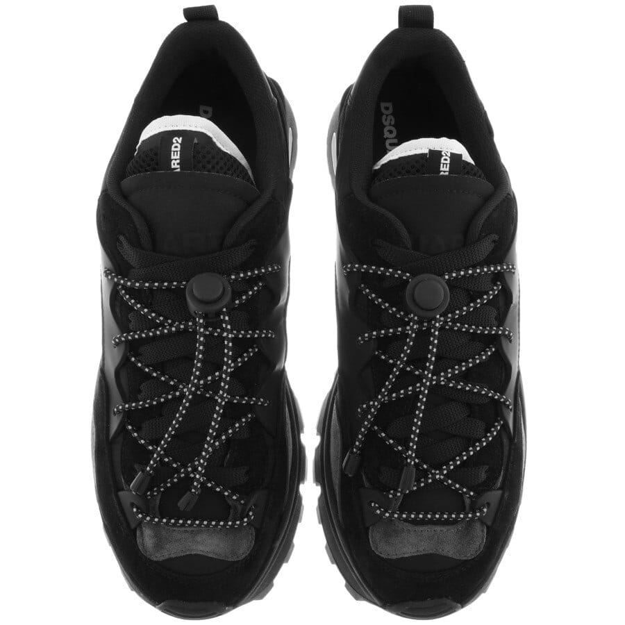 Alternative Image for ProductDSQUARED2 Rounds2 Trainers Black3