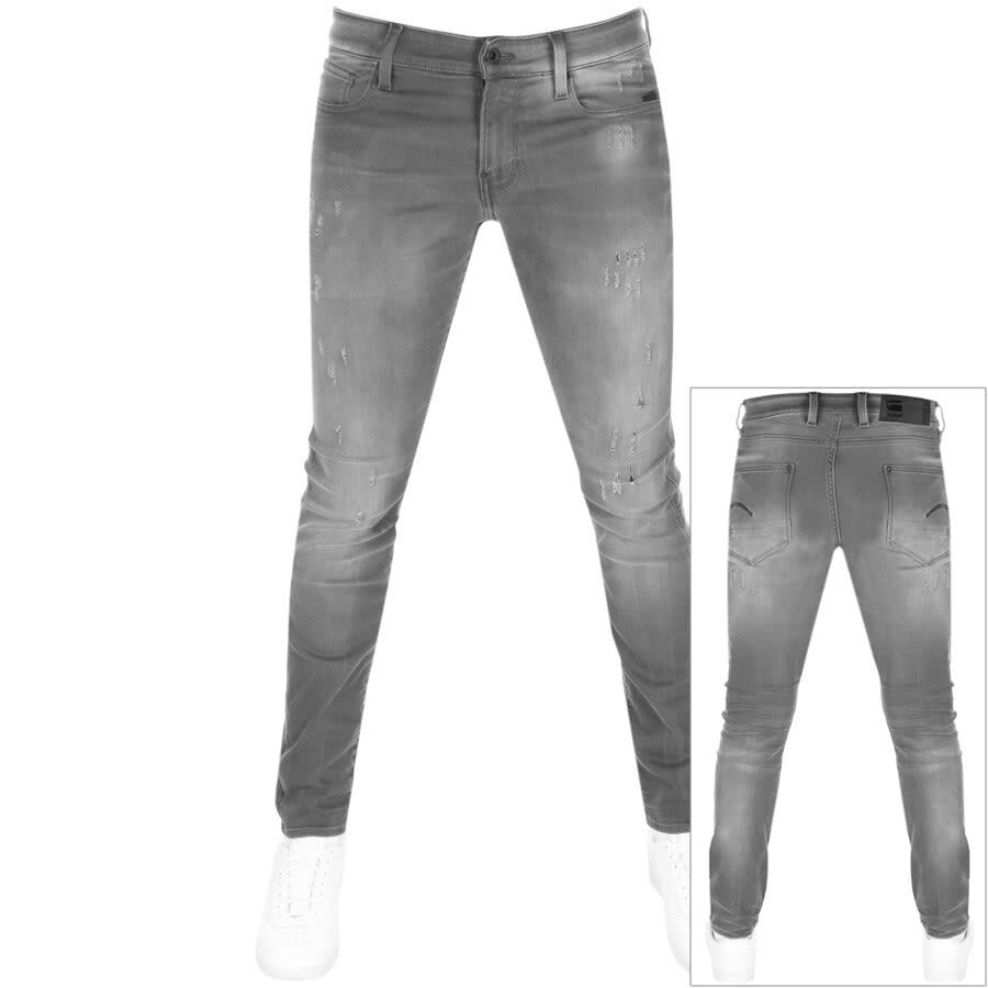 Alternative Image for ProductG Star Raw Revend Skinny Jeans Grey1