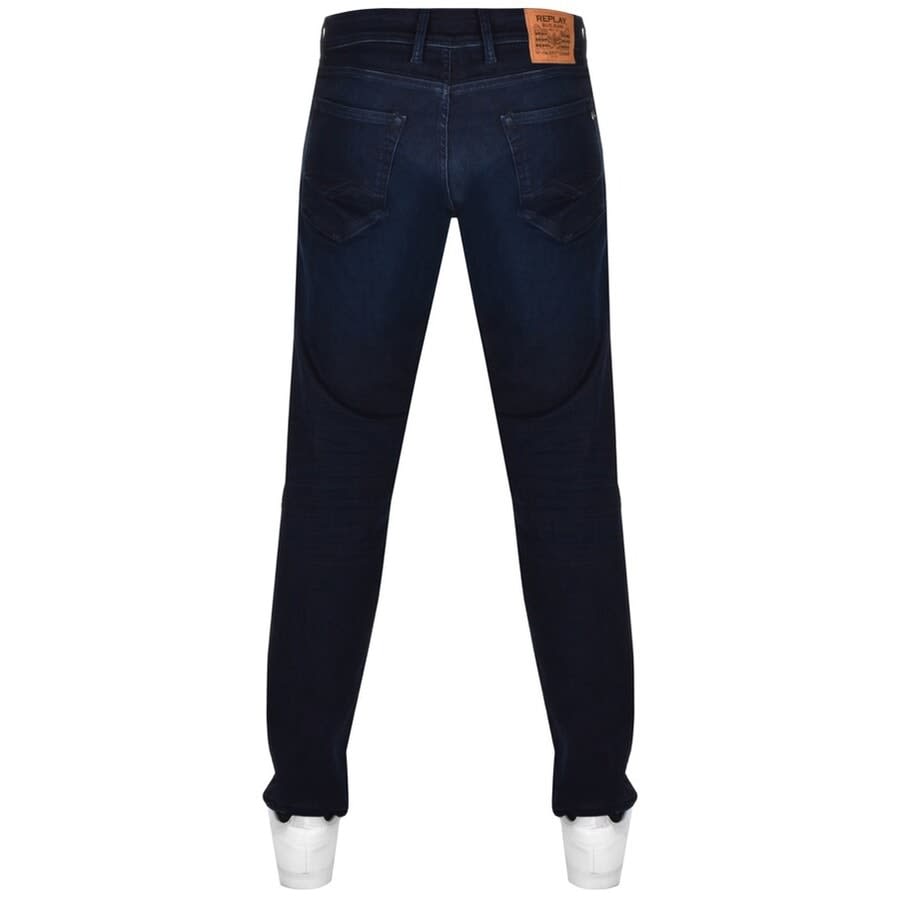Alternative Image for ProductReplay Grover Straight Jeans Blue2