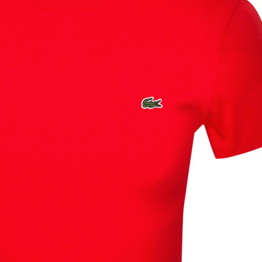 Alternative Image for ProductLacoste Crew Neck T Shirt Red3