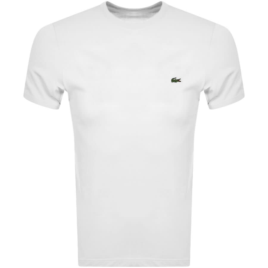 Alternative Image for ProductLacoste Crew Neck T Shirt White1
