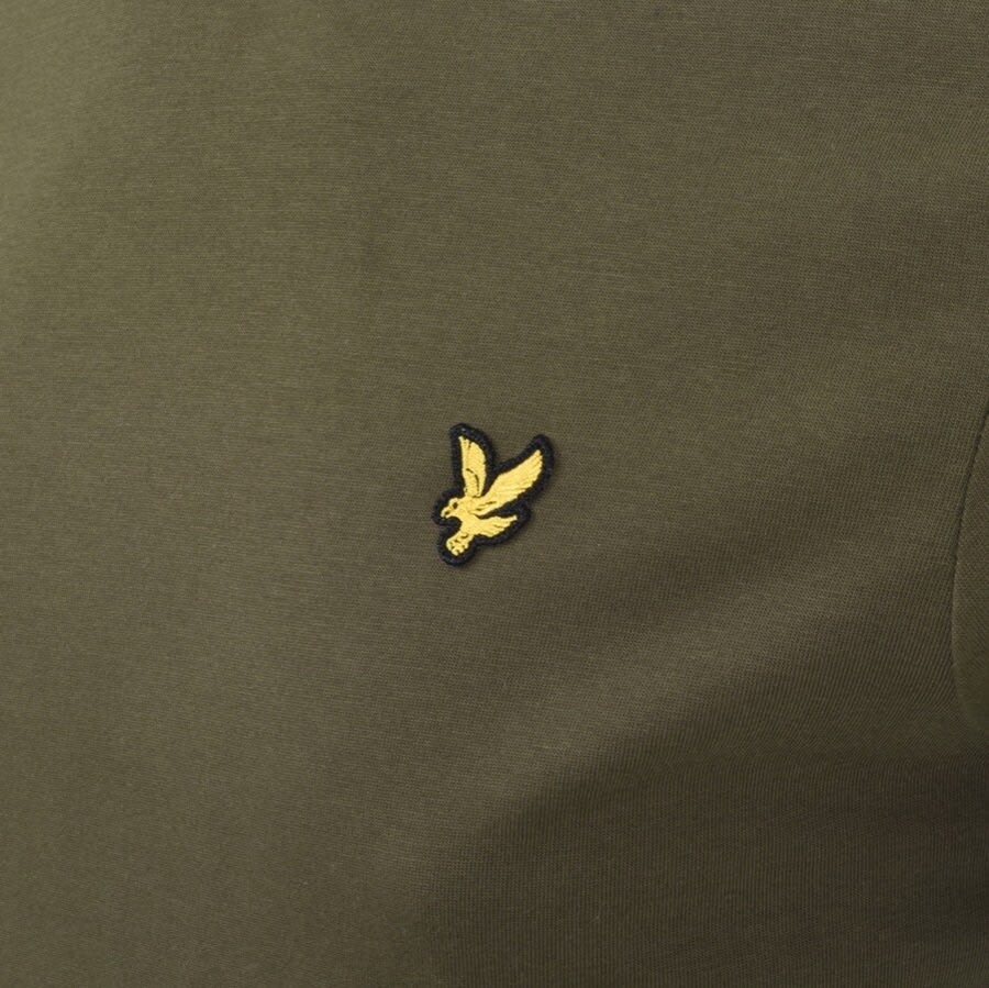 Alternative Image for ProductLyle And Scott Ringer T Shirt Green3