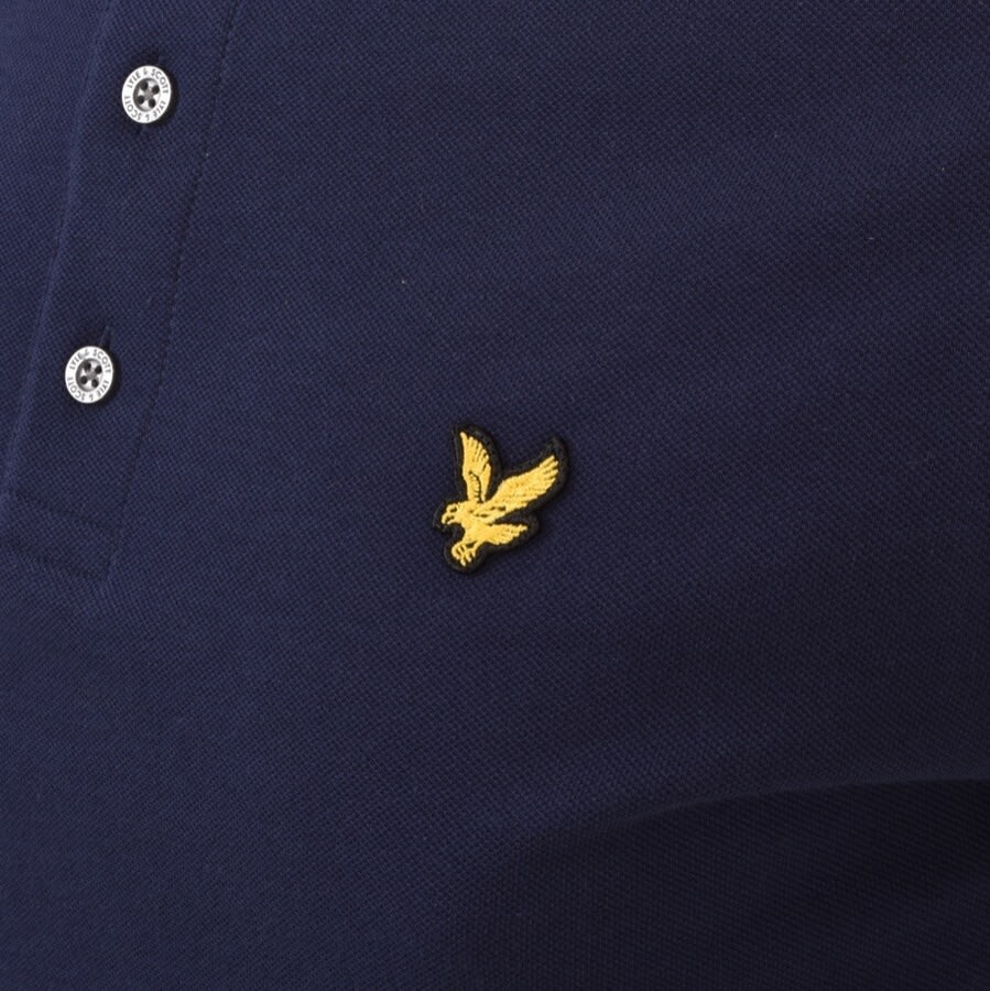 Alternative Image for ProductLyle And Scott Short Sleeved Polo T Shirt Navy3