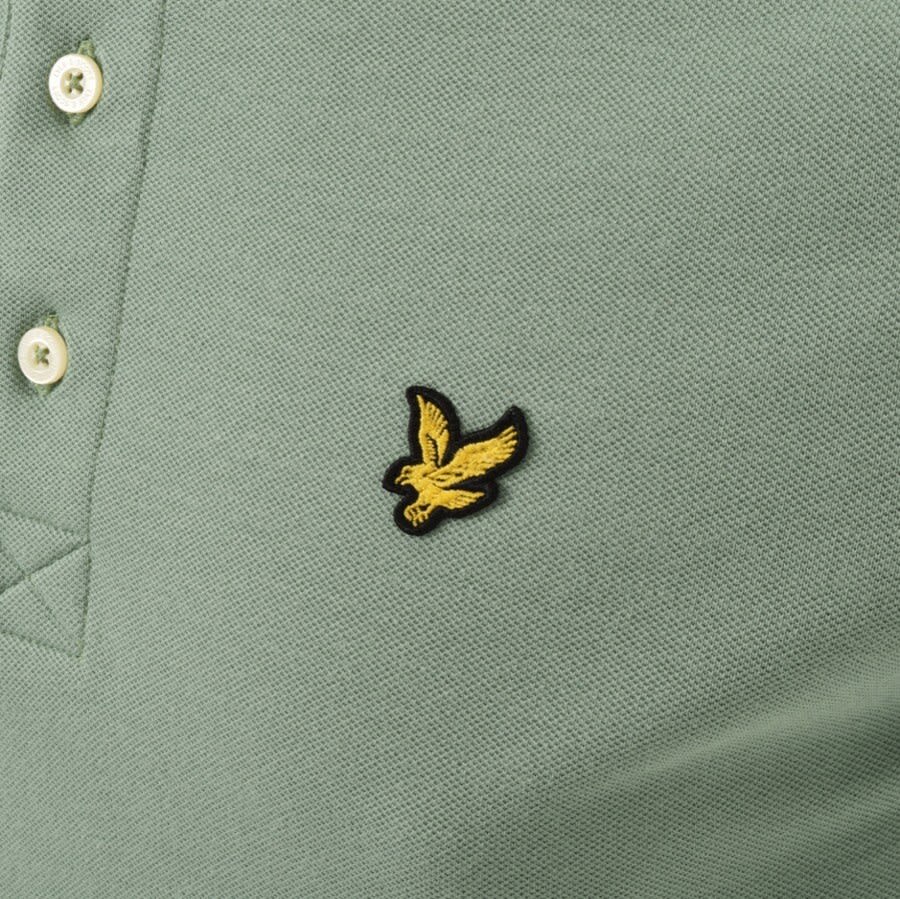 Alternative Image for ProductLyle And Scott Short Sleeved Polo T Shirt Green3