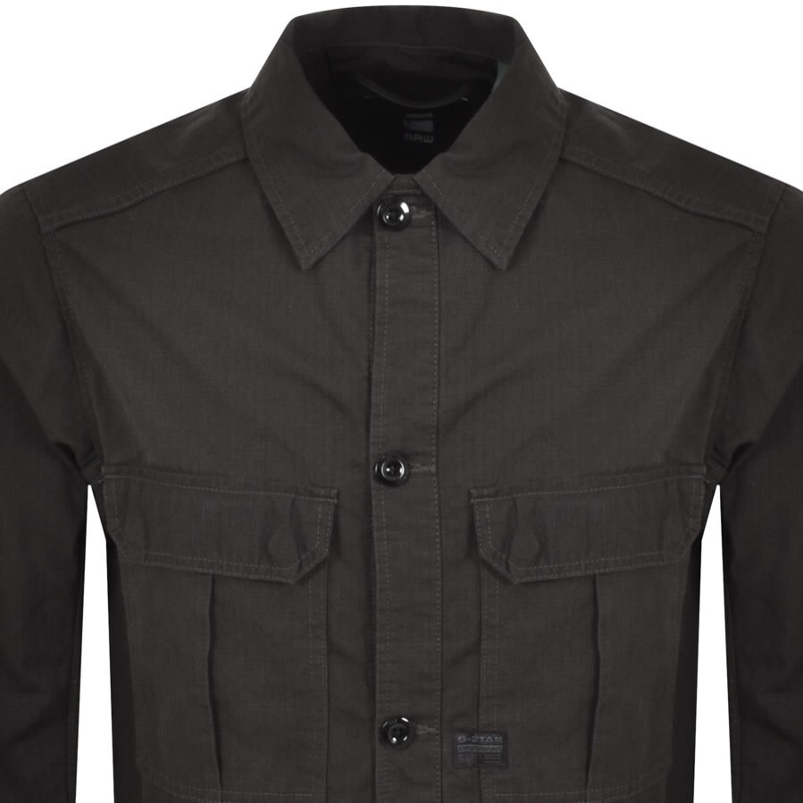 Alternative Image for ProductG Star Raw Relaxed Overshirt Grey2