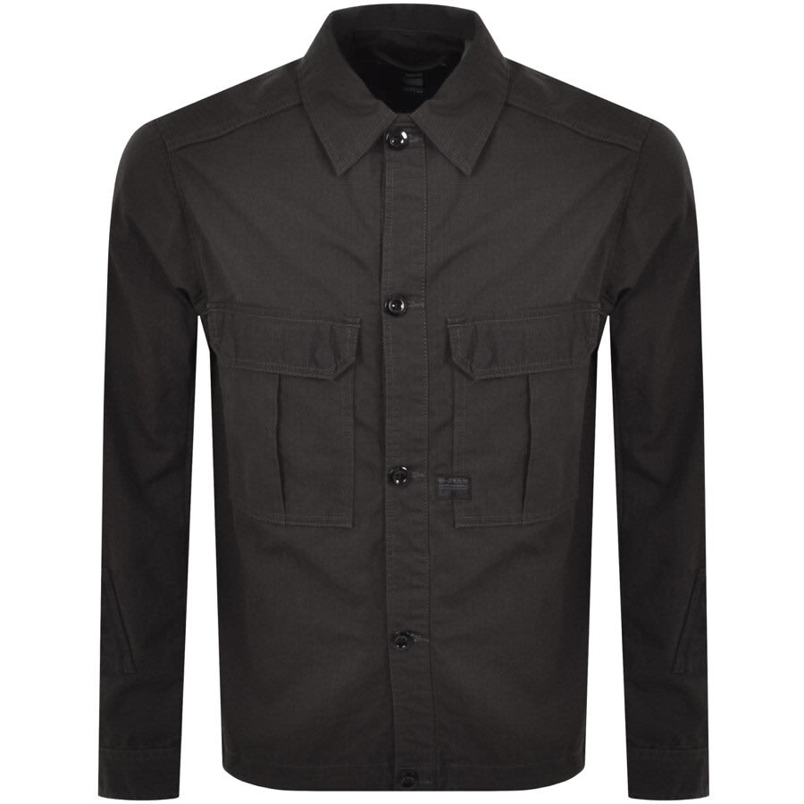 Alternative Image for ProductG Star Raw Relaxed Overshirt Grey1