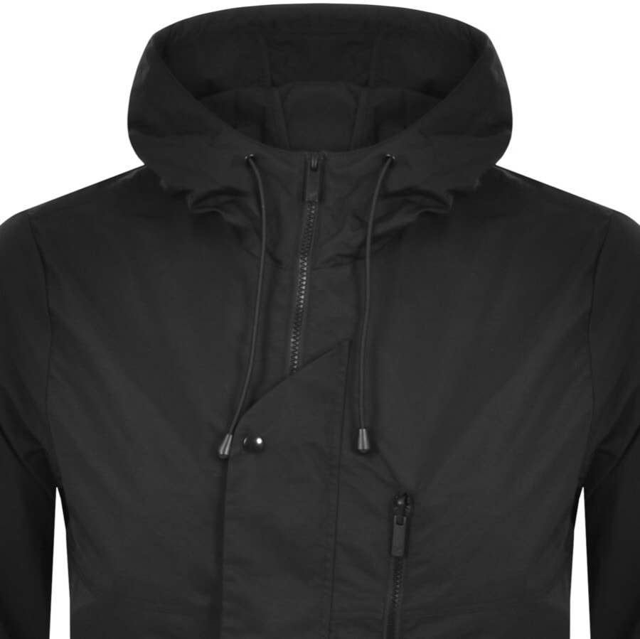 Alternative Image for ProductLyle And Scott Hooded Windbreaker Jacket Black2