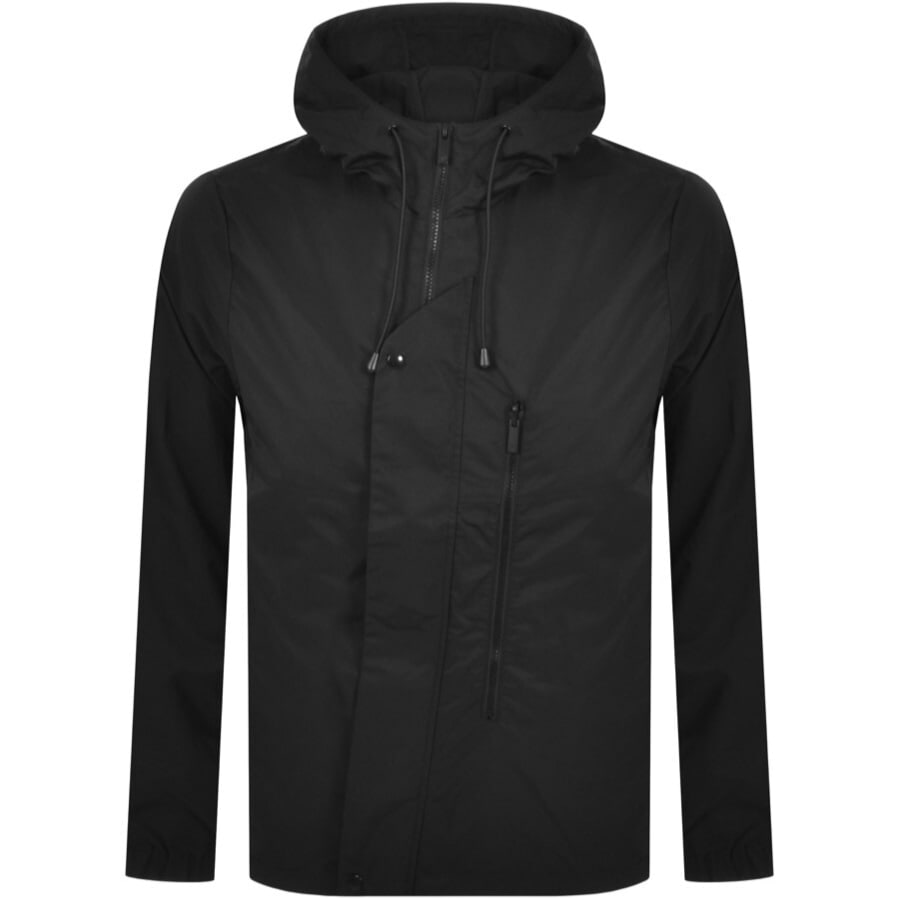Alternative Image for ProductLyle And Scott Hooded Windbreaker Jacket Black1