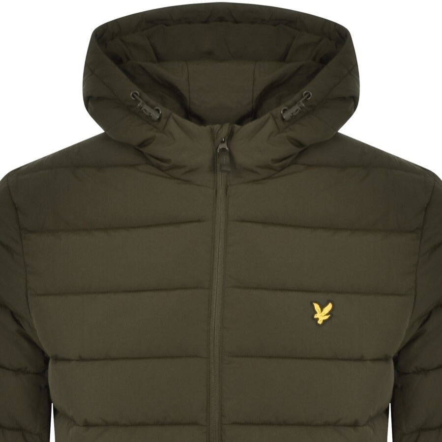 Alternative Image for ProductLyle And Scott Hooded Puffer Jacket Green2